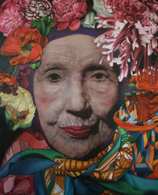 Portrait Ordinaire, huile sur toile, 162x130cm,2016